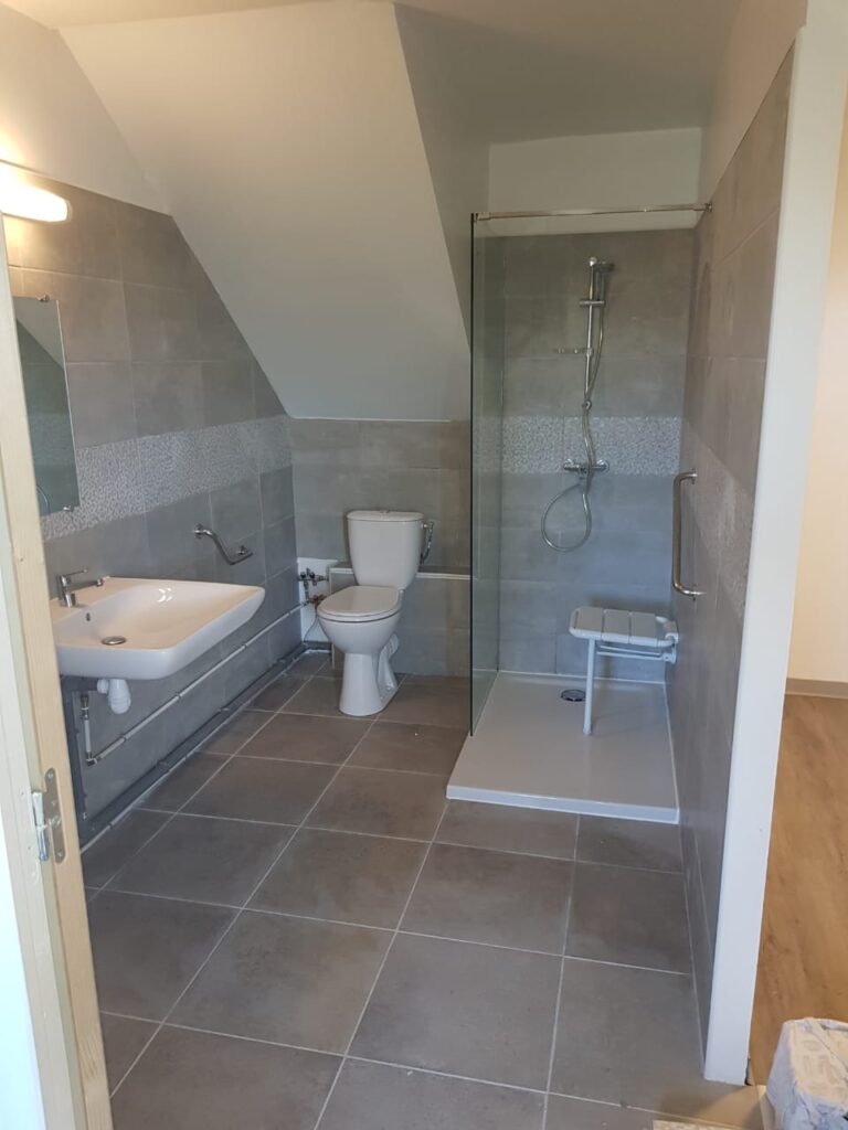 Rénovation salle de bain PMR